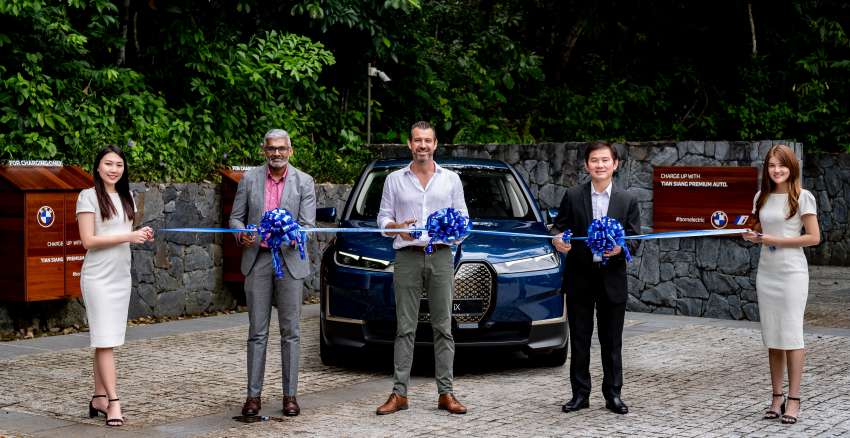 BMW Malaysia and Tian Siang Premium Auto install new 11 kW AC EV chargers at The Datai Langkawi 1527765