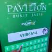 Pavilion Bukit Jalil carpark car locator system – find your car easily with the number plate or time of entry