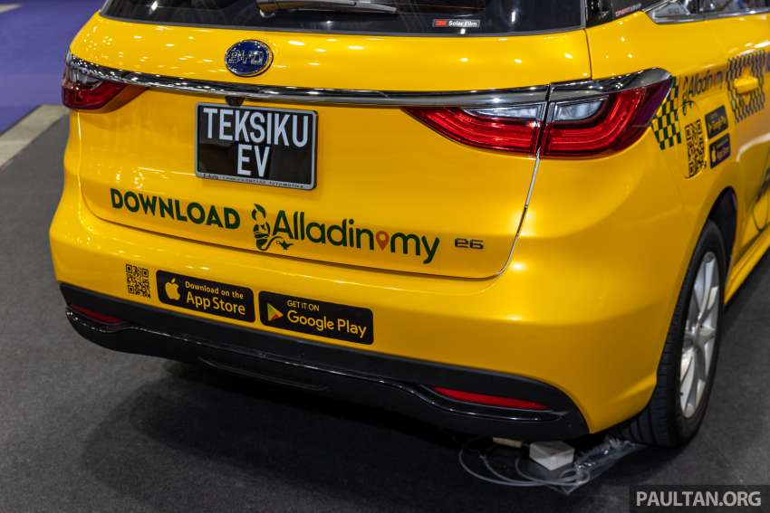 BYD e6 turut digunakan dalam program teksi EV TeksiKu – perkhidmatan ini dilancarkan pada Nov 2022 1526355