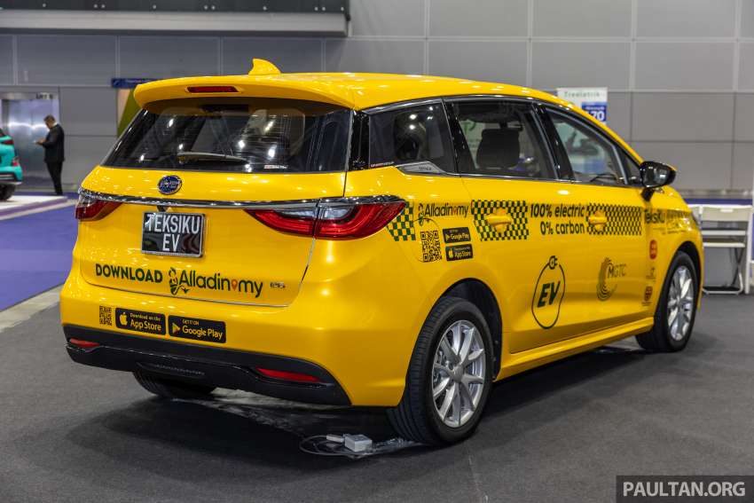 BYD e6 EV taxi in Malaysia – all-EV TeksiKu service to begin operating in the Klang Valley this November 1526280
