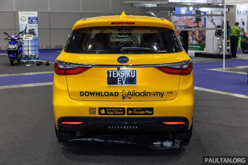 BYD e6 EV taxi in Malaysia – all-EV TeksiKu service to begin operating in the Klang Valley this November 1526284