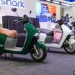 Blueshark R1 electric scooter shown at IGEM Malaysia