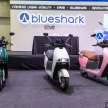 Blueshark R1 dipamer – pelancaran rasmi skuter EV dalam masa terdekat, harga sekitar motosikal 150 cc