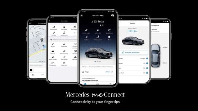 Mercedes me Store launched in Malaysia – activate certain services with one-time fee, subscription plans