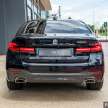 2022 BMW 530i M Sport with M Performance Parts package in Malaysia – limited to 30 units, RM421k