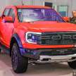 2022 Ford Ranger Raptor in Malaysia – 3.0L twin-turbo V6 petrol, 397 PS, 583 Nm, Baja Mode, RM260k