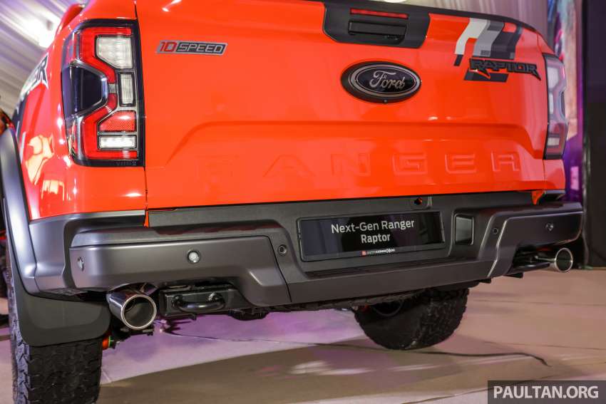 2022 Ford Ranger Raptor in Malaysia – 3.0L twin-turbo V6 petrol, 397 PS, 583 Nm, Baja Mode, RM260k 1524076