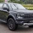 Ford Ranger Raptor 2022 tiba di Malaysia – RM260k, 3.0L V6 Twin Turbo, 397 PS/583 Nm, ada anti-lag!