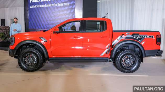 Closer look: Malaysia-bound 2022 Ford Ranger Raptor - 397 PS / 583 Nm V6  bi-turbo