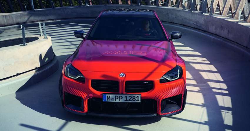 2023 BMW M2 with M Performance Parts – stacked exhaust pipes, plenty of carbon-fibre, large rear wing 1529171