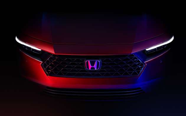 2023 Honda Accord teased – 11th-gen D-segment sedan debuts in November; new design; hybrid power