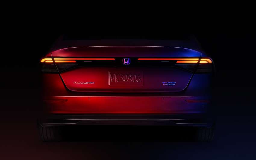 2023 Honda Accord teased – 11th-gen D-segment sedan debuts in November; new design; hybrid power 1533249