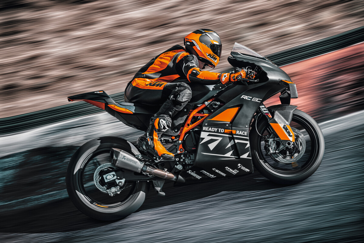 2023 KTM RC8C released 200 units, track use only