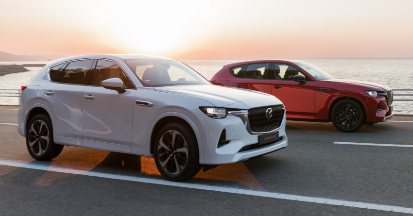 Mazda CX-60 SUV for Australia – 3 powertrains offered; PHEV, diesel and a new 3.3 litre turbo straight-6 petrol 1528141
