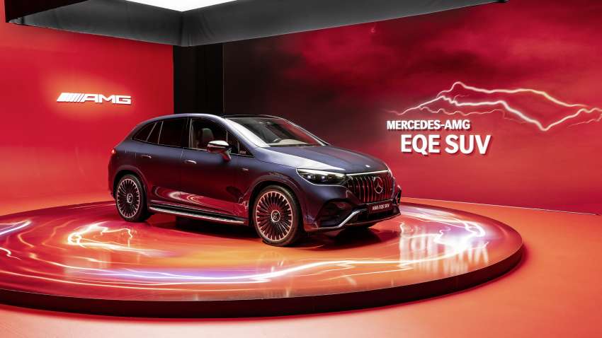 2023 Mercedes-AMG EQE SUV – pure EV models with up to 687 hp/1,000 Nm, up to 488 km range WLTP 1528923