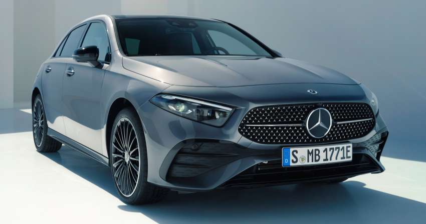 2023 Mercedes-Benz A-Class facelift – W177 and V177 gain mild hybrid system, visual tweaks, latest MBUX 1523074
