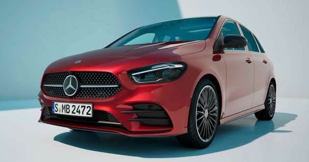 2023 Mercedes-Benz B-Class facelift – updated W247 brings revised equipment, driver assistance systems