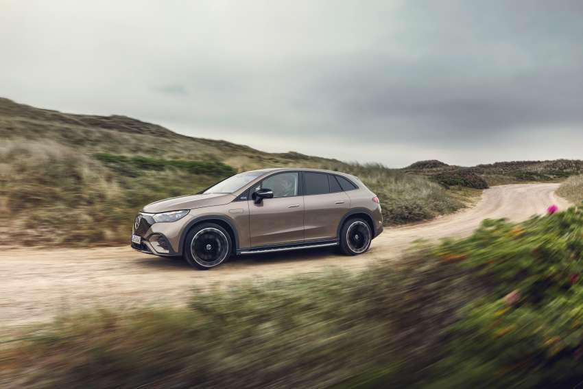 2023 Mercedes-Benz EQE SUV – 90.6 kWh battery; RWD or AWD; up to 408 PS, 858 Nm, 590 km EV range 1528821