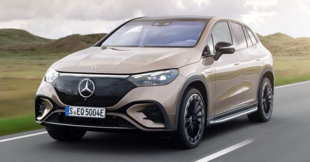 2023 Mercedes-Benz EQE SUV – 90.6 kWh battery; RWD or AWD; up to 408 PS, 858 Nm, 590 km EV range