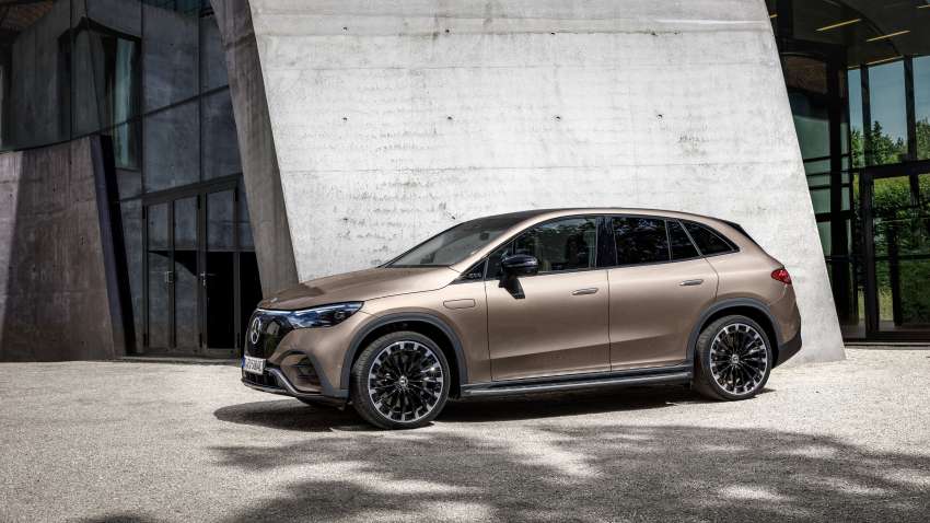 2023 Mercedes-Benz EQE SUV – 90.6 kWh battery; RWD or AWD; up to 408 PS, 858 Nm, 590 km EV range 1528829