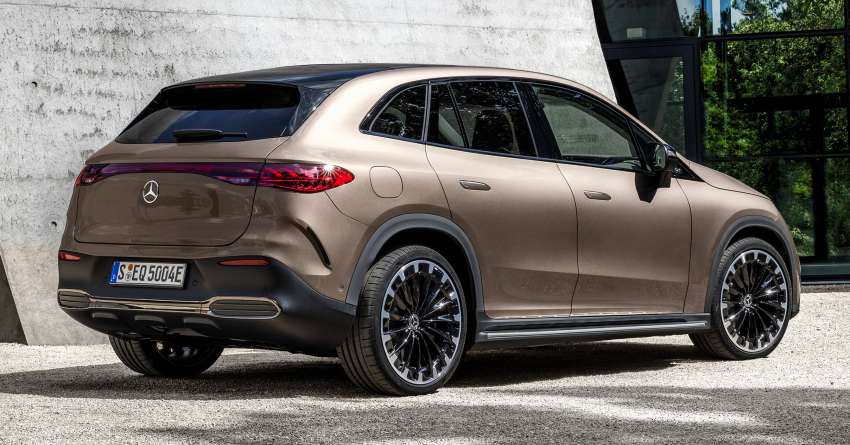 2023 Mercedes-Benz EQE SUV – 90.6 kWh battery; RWD or AWD; up to 408 PS, 858 Nm, 590 km EV range 1528830