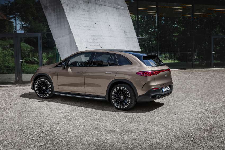 2023 Mercedes-Benz EQE SUV – 90.6 kWh battery; RWD or AWD; up to 408 PS, 858 Nm, 590 km EV range 1528836