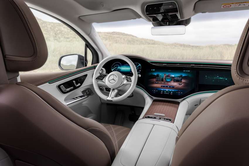 2023 Mercedes-Benz EQE SUV – 90.6 kWh battery; RWD or AWD; up to 408 PS, 858 Nm, 590 km EV range 1528842
