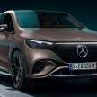 2023 Mercedes-Benz EQE SUV – 90.6 kWh battery; RWD or AWD; up to 408 PS, 858 Nm, 590 km EV range