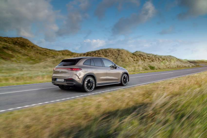 2023 Mercedes-Benz EQE SUV – 90.6 kWh battery; RWD or AWD; up to 408 PS, 858 Nm, 590 km EV range 1528818