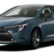 2023 Toyota Corolla updated in Japan – more powerful hybrid system; 1.5L and 2.0L Dynamic Force engines