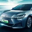 2023 Toyota bZ3 revealed in China – EV sedan with up to 600 km range and 245 PS; Tesla Model 3 fighter