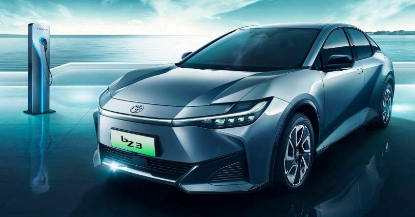 Toyota bZ3 2023 didedah di China – sedan EV dengan jarak hingga 600 km, 245 PS; pesaing Tesla Model 3 1532473