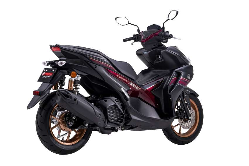 2023 Yamaha NVX colour update for Malaysia, RM11,498 for ABS variant, RM9,598 for base model 1527991