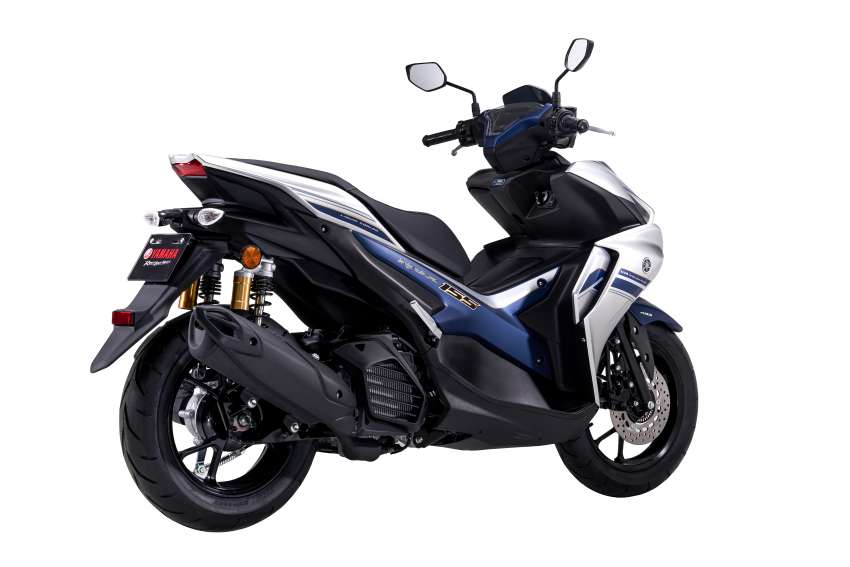 2023 Yamaha NVX colour update for Malaysia, RM11,498 for ABS variant, RM9,598 for base model 1527929