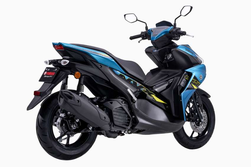 2023 Yamaha NVX colour update for Malaysia, RM11,498 for ABS variant, RM9,598 for base model 1528041