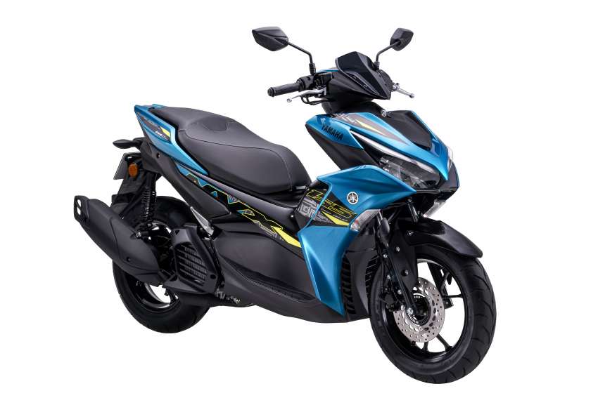 2023 Yamaha NVX colour update for Malaysia, RM11,498 for ABS variant, RM9,598 for base model 1528042