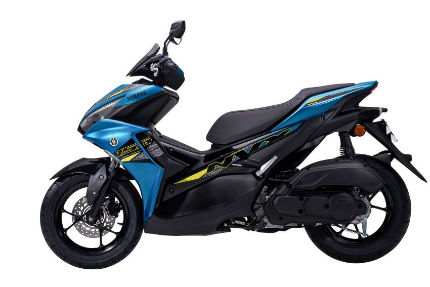 2023 Yamaha NVX colour update for Malaysia, RM11,498 for ABS variant, RM9,598 for base model 1528044