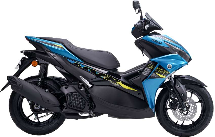 2023 Yamaha NVX colour update for Malaysia, RM11,498 for ABS variant, RM9,598 for base model 1528046