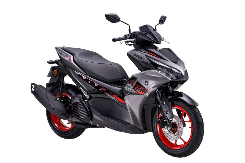 2023 Yamaha NVX colour update for Malaysia, RM11,498 for ABS variant, RM9,598 for base model 1528029