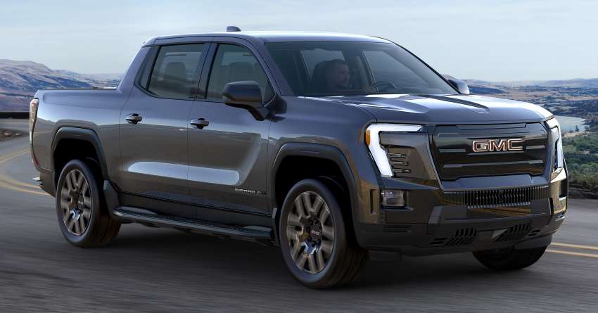 2024 GMC Sierra EV debuts – all-electric pick-up truck with 644 km range, 754 hp, 1,064 Nm, CrabWalk feature 1531842