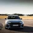 Audi RS3 Performance Edition – 407 PS, 300 km/h top speed, adaptive suspension; limited run of 300 units