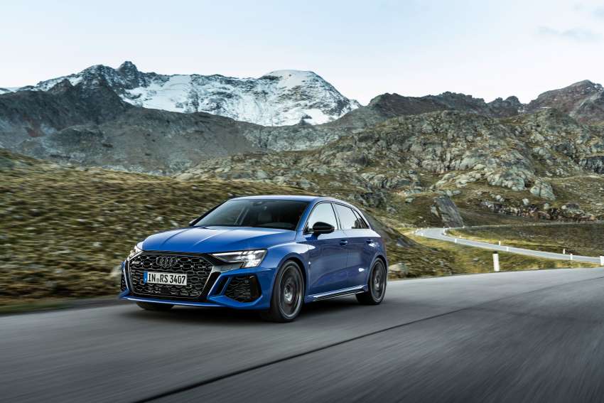 Audi RS3 Performance Edition – 407 PS, 300 km/h top speed, adaptive suspension; limited run of 300 units 1530453