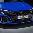 Audi RS3 Performance Edition diperkenal – kuasa 407 PS, 500 Nm, laju maksimum 300 km/j, terhad 300 unit