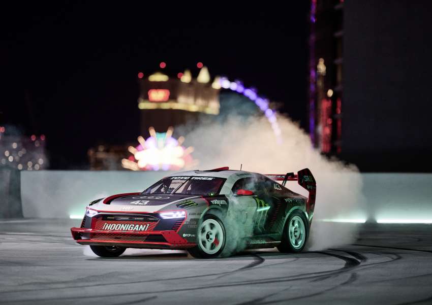 Audi S1 Hoonitron EV stars in Electrikhana with Ken Block; joined by Le Mans, Pikes Peak racers and more 1535528