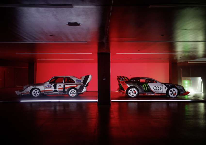 Audi S1 Hoonitron EV stars in Electrikhana with Ken Block; joined by Le Mans, Pikes Peak racers and more 1535533