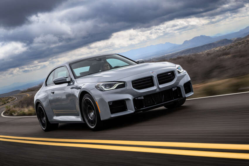 2023 BMW M2 debuts – all-new G87 stays RWD only; 3.0L turbo straight-six with 460 PS, six-speed manual 1598163