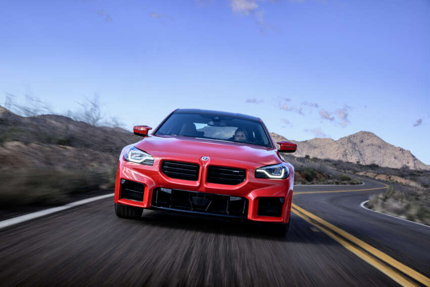 2023 BMW M2 debuts – all-new G87 stays RWD only; 3.0L turbo straight-six with 460 PS, six-speed manual 1598170