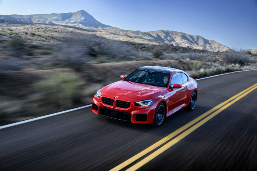 2023 BMW M2 debuts – all-new G87 stays RWD only; 3.0L turbo straight-six with 460 PS, six-speed manual 1598205