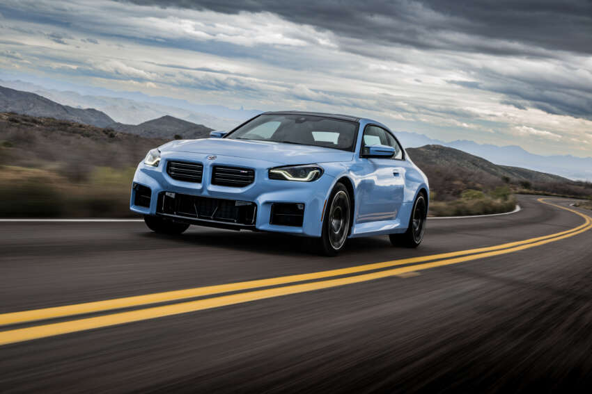 2023 BMW M2 debuts – all-new G87 stays RWD only; 3.0L turbo straight-six with 460 PS, six-speed manual 1598180