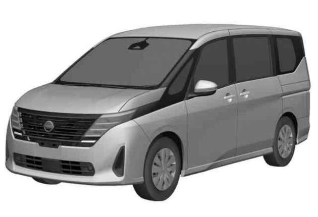 C28 Nissan Serena patent images show next-gen face